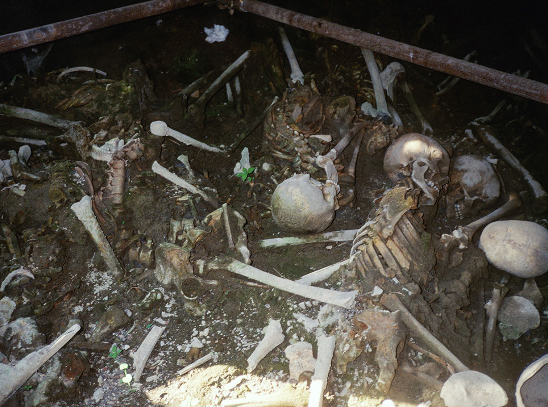 At Herculaneum, bones of the dead were discovered in barrel vaults, or boat houses; they were subsequently replaced by replicas. (Kevin Scott photo)